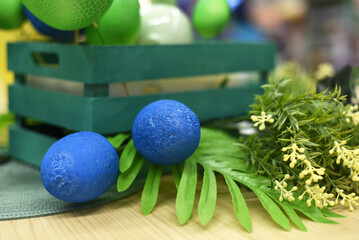 Easter decoration in the interior