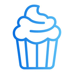 dessert gradient icon