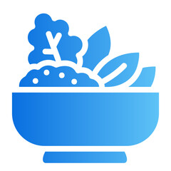 salad gradient icon