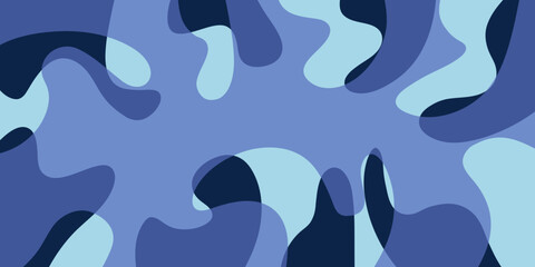 Fototapeta na wymiar Abstract Background Blue Liquid Pattern for Creative Graphic Design