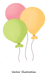 balloons,air balloon,colorful,ribbin,
green balloon,yellow balloon,balloon set
