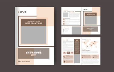 Professional company profile brochure, booklet, or business presentation