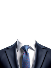 ID picture, identification picture Passport photo business suit mockup Generative AI