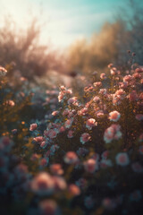 Fototapeta premium Blooming meadow