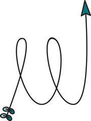 decorative arrow symbol