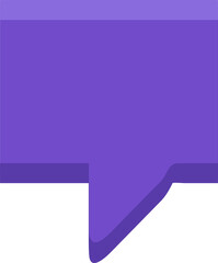 blank speech bubble and dialogue illustration