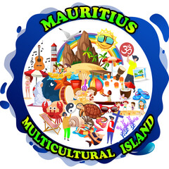 Obraz na płótnie Canvas Mauritius Multicultural Island