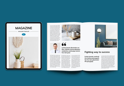 Magazine Template