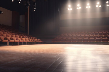 Echoes of the Past: An Empty Auditorium Waiting to be Filled with Memories