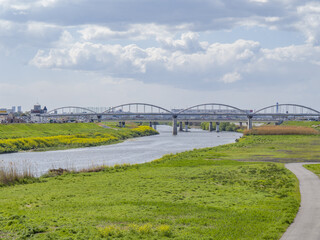 川に架かる橋