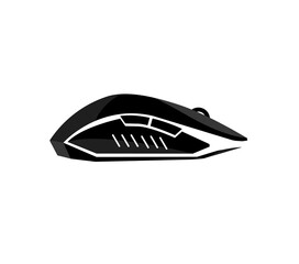 gaming mouse vector, set in Flat Design. vector.