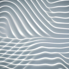 Background with voluminous wavy lines. For printing and graphics resources. Generative AI.