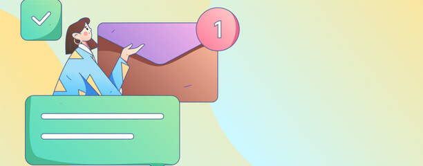 Communicate with consultants flat vector character concept operation hand drawn illustration
