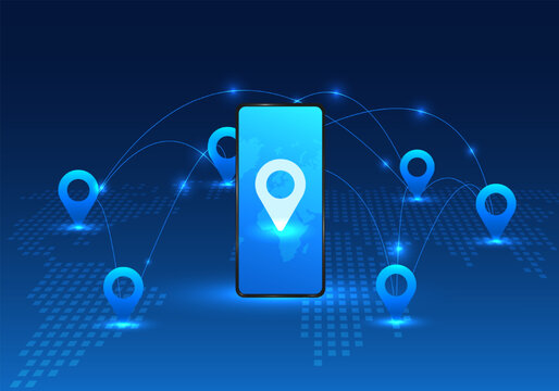 Smartphone technology that can access maps It is a technology that identifies the location of the destination that is traveling. or sending goods to different places of those who receive our services