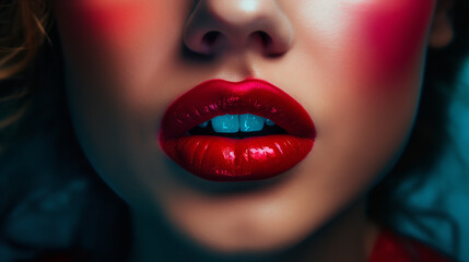 Fototapeta premium close up portrait of a woman