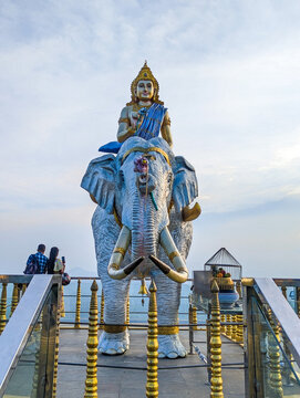 Beautiful Buddhist temple Sri Lanka