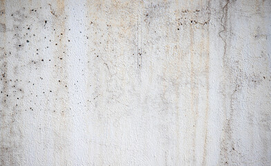 white concrete wall background painted with lime