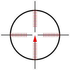 sniper target,sniper scope