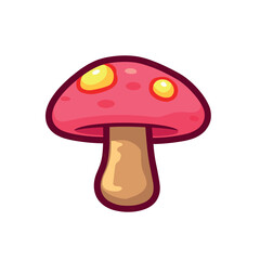 illustration of a mushroom