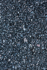 Surface grunge rough of asphalt, texture background, tarmac grey grainy road, top view
