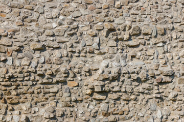 Background of the old stone wall