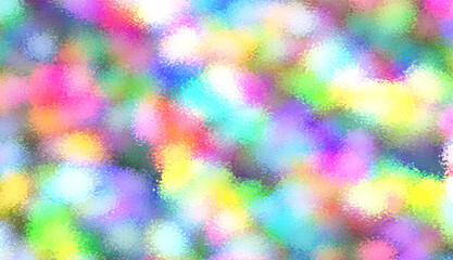 Abstract vector illustration of rough glass surface with shiny gradient colors