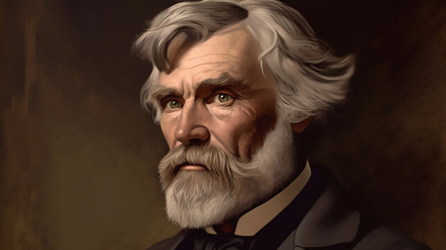 Thomas Carlyle, Scottish Philosopher, Victorian, 19th century writer (generative AI)