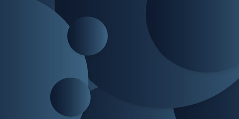 Abstract blue background with circles. Illustration wave design in motion pattern.
