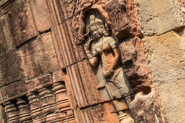 Fototapeta premium Ruins of ancient Khmer temple in Siem Reap, Cambodia