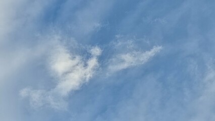 blue sky with clouds