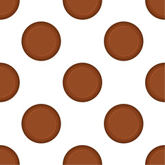 Pattern homemade cookie different taste in pastry biscuit