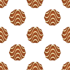 Pattern homemade cookie different taste in pastry biscuit