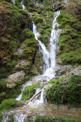 Source of the river Cuervo in the province of Cuenca in Castilla la Mancha, Spain