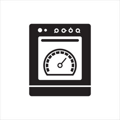 Microwave vector icon. Microwave flat sign design. Microwave symbol pictogram. UX UI icon