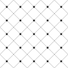 Star seamless pattern. Repeating geometric stars background. Repeated shiny design for prints. Cute shiny lattice. Repeat blink tesselation. Sparks wallpaper. Sparkling tileable. Vector illustration