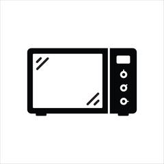 Microwave vector icon. Microwave flat sign design. Microwave symbol pictogram. UX UI icon