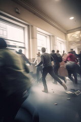 Panic on the Streets: Bank Run Turns Violent