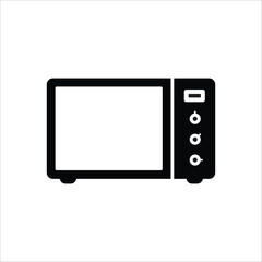 Microwave vector icon. Microwave flat sign design. Microwave symbol pictogram. UX UI icon