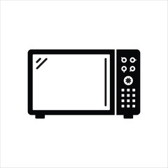 Microwave vector icon. Microwave flat sign design. Microwave symbol pictogram. UX UI icon