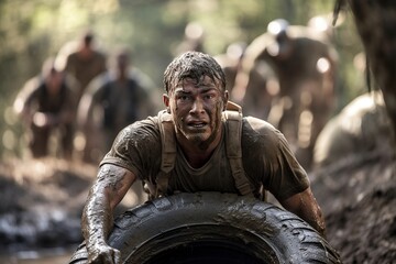 Intense Navy SEAL Training: Pushing Candidates to the Limit and Preparing Them for the Ultimate Test, Generative Ai