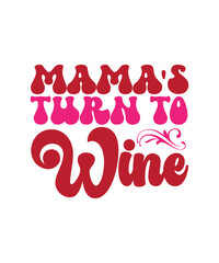 Reto Wine SVG, Retro Svg, Funny Svg, Funny Shirt Svg, Funny Mom Svg, Wine Labels, Commercial Use SVG, Svg Files, Cricut Svg, Mama Svg, Mom SVG,RetroWine Bundle  SVG, DXF, PNG, Cut File for Cricut, Sil