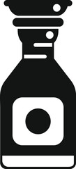 Sushi soy sauce icon simple vector. Food fish. Cooking menu