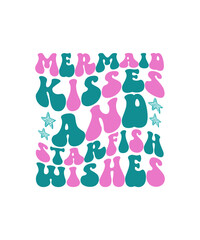 Retro Mermaid SVG Bundle, Retro Mermaid Bundle , Mermaid Silhouette, Shell Png, Dxf, Ep,s Jpg, Mermaid SVG Bundle , Cut Files , Commercial use , Cricut , Clip art ,Retro  Mermaid Tail,Printable, Vecto