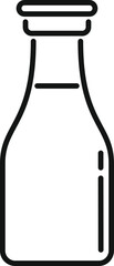 Soy sauce icon outline vector. Japan food. Restaurant bottle