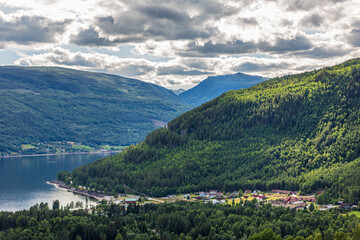 Norwegian summer valley