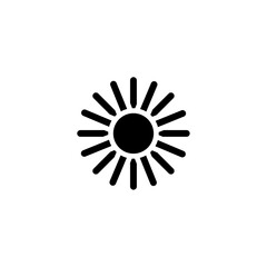 Flower icon, isolated Flower sign icon, vector illustration