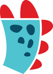 Dino Font Cute Alphabet Dinosaur Symbol Spacial Comma Sign Punctuation