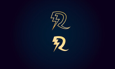 R Thunderbolt logo 