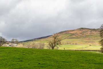 Fototapeta premium clouds over the hills