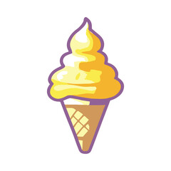Ice Cream Vector Illustration